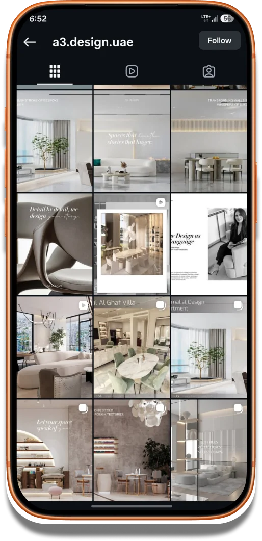 Instagram feed before rebrand