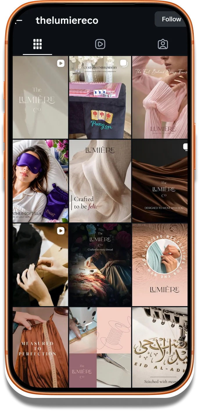 Instagram feed after rebrand