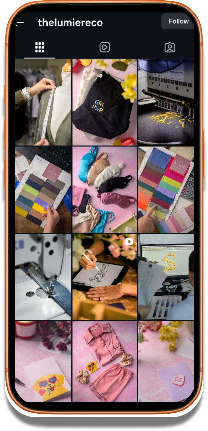 Instagram feed before rebrand