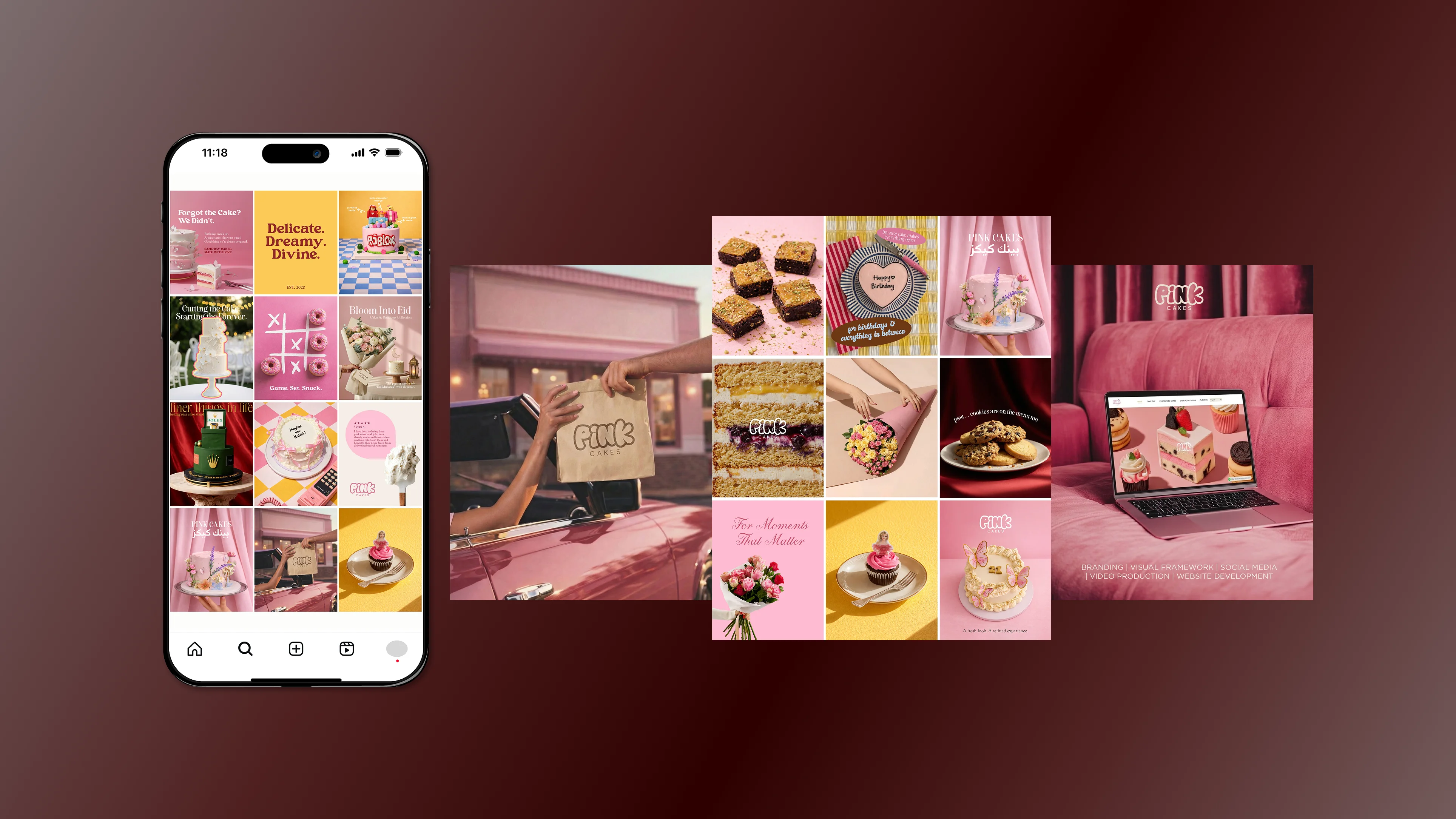 Pink Cakes introduction
