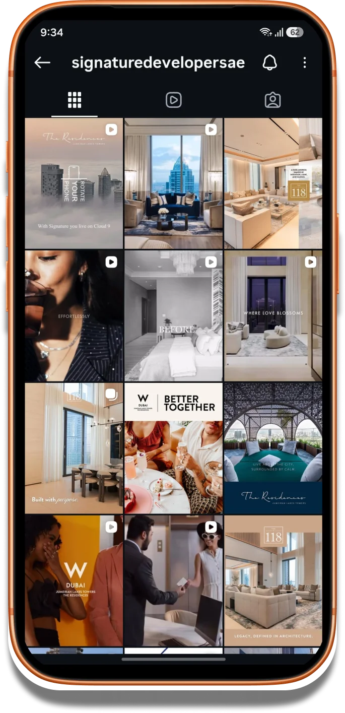 Instagram feed after rebrand
