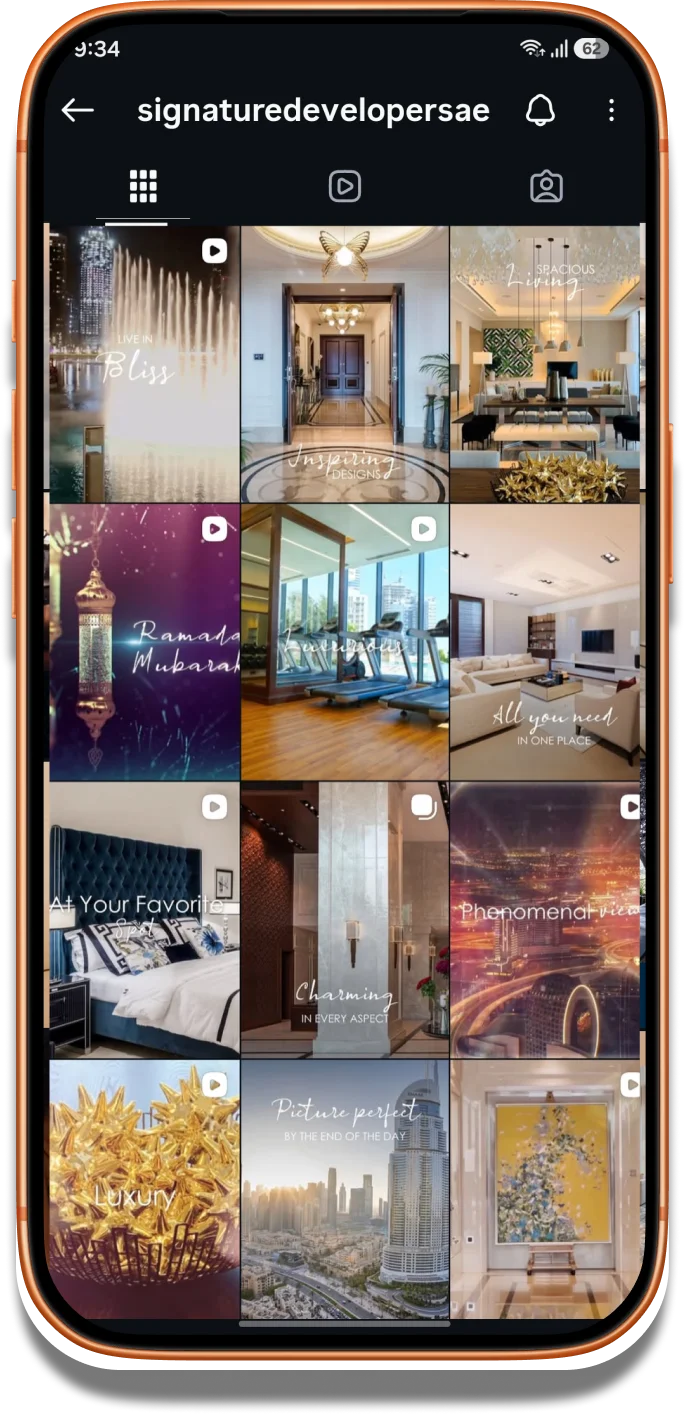 Instagram feed before rebrand