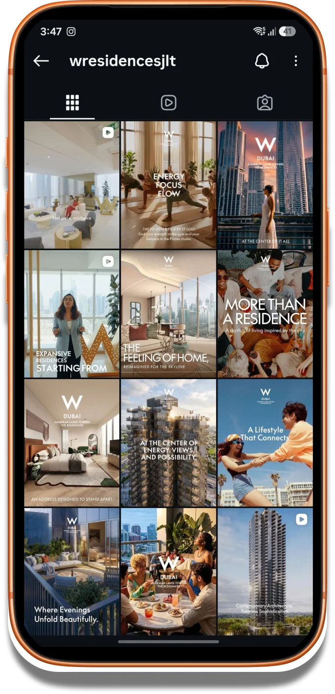 Instagram feed after rebrand