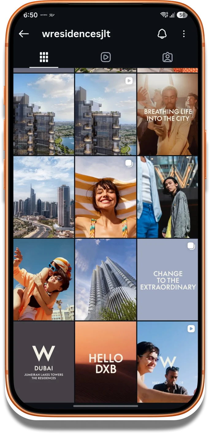 Instagram feed before rebrand