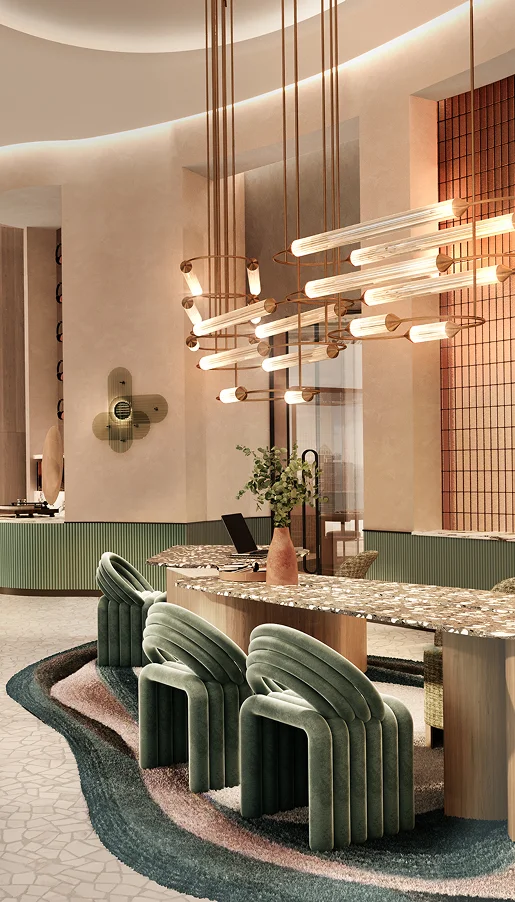 Signature Developers lobby interior