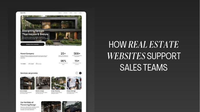 How Real Estate Websites Support Sales Teams
